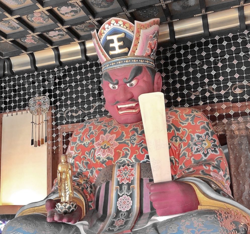 エンマ大王像
